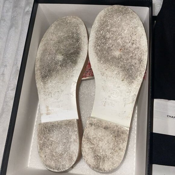 Chanel Tweed Mules Sandals - Picture 5 of 9